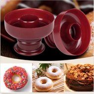 Mold Fondant Cake Plastic Bakery Doughnut DIY Baking Donut Maker Cutter