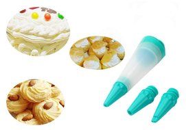 Lesirit Christmas Cake Decorating Pen Tool Kit (Blue) N2