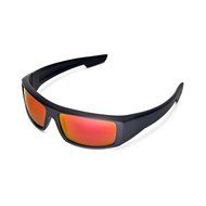 Walleva Replacement Lenses for Spy Optic Logan Sunglasses - Multiple Options Available (Black - Polarized) N10