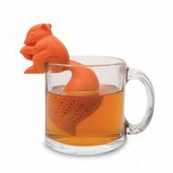 GOOTRADES Squirrel Shaped Tea Infuser Loose Leaf Strainer Bag Mug Filter (Blue) N2