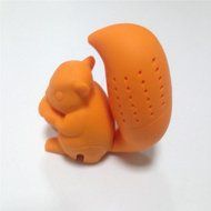 GOOTRADES Squirrel Shaped Tea Infuser Loose Leaf Strainer Bag Mug Filter (Blue) N3