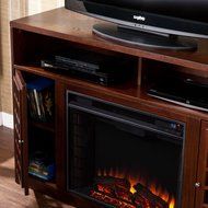 50" Electric Fireplace with Cabinet , TV Media Stand Console N7