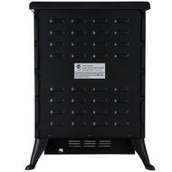 FIREBIRD 15" 1500W Adjustable 2 Setting 5200BTU Freestanding Portable Tempered Glass Electric Fireplace Stove... N8