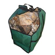 NEW ~ Deluxe Log Bag Carrier ~ This Superior Heavy Duty Outdoor-Indoor Log Holder Carrier for Firewood Is 16 Oz... N7