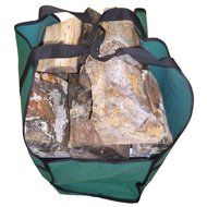 NEW ~ Deluxe Log Bag Carrier ~ This Superior Heavy Duty Outdoor-Indoor Log Holder Carrier for Firewood Is 16 Oz... N8