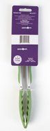 Good Living Silicone-Coated Set of Locking Food Tongs for Cooking on Non-Stick Cookware, Purple, 1-pack N7