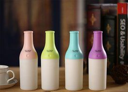 Gigibon Cool Mist Humidifier, Personal Essential Oils Diffuser, Portable Water-bottled Design with LED light,for... N10
