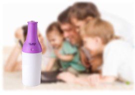 Gigibon Cool Mist Humidifier, Personal Essential Oils Diffuser, Portable Water-bottled Design with LED light,for... N12