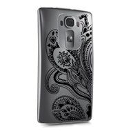 kwmobile Elegant and light weight Crystal Case Design Indian sun for LG G Flex 2 in light pink white transparent N42