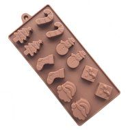 Always Your Chef Silicone Holiday Theme Candy Mold/Chocolate Mold/DIY Molds, MINI Molds for Making Jelly-O, Random...