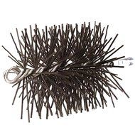 Woodeze Home Decorative Outdoor Fire Place Accessorie 10" Round Poly Brush