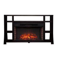Stockton Media Electric Fireplace - Ebony Stain N5