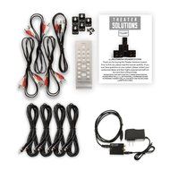 Theater Solutions TS516BT Home Theater Bluetooth 5.1 Speaker System Optical Input and 4 Extension Cables