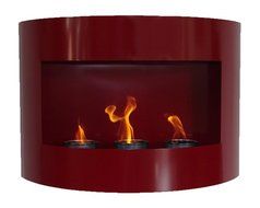 Riviera Basic Red - Bio-ethanol Fireplace Heater