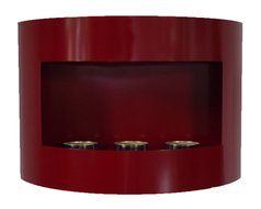 Riviera Basic Red - Bio-ethanol Fireplace Heater N2