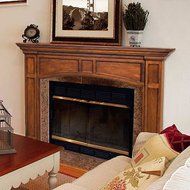 The Vance Fireplace Mantel Surround Finish: Oak Distressed, Shelf Length: 70.5"