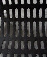 Fireplace Hearth Safety Grate Grill - 24" Cast Iron N5
