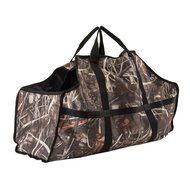 Firewood Log Carrier Durable Heavy Duty Canvas Firewood Tote Bag Fireplace Wood Stove Accessories N13