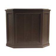 AIRCARE 696 400HB Digital Whole-House Console-Style Evaporative Humidifier, Light Oak