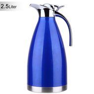 Satin Finish Stainless Steel Thermal Coffee Pot, Vacuum Insulated Carafe Flask Tea Kettle, 1.5 Liter