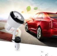 Rukiwa Car Humidifier Air Purifier Freshener Travel Car Portable With USB Interface (Black) N12