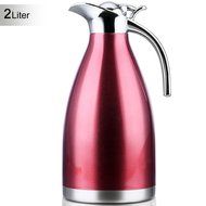 Satin Finish Stainless Steel Thermal Coffee Pot, Vacuum Insulated Carafe Flask Tea Kettle, 1.5 Liter N4