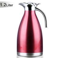 Satin Finish Stainless Steel Thermal Coffee Pot, Vacuum Insulated Carafe Flask Tea Kettle, 1.5 Liter N5
