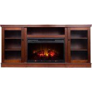 Electric Fireplace with 63" Mantle