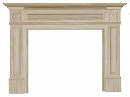 The Classique 56" Fireplace Mantel Tuscany Finish