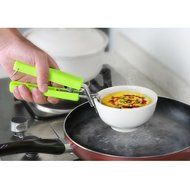 LOHOME Hot Safe Tongs, Stain Steel Take Bowl Clip Heat-insulated Catch Plate Clamp Practical Hot-proof Kitchen... N4