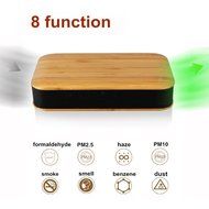 WSTA Bamboo Material Air Purifier for Car,true Hepa Air Cleaner Removes Cigarette. Minimize the Risk of Bird Flu... N7