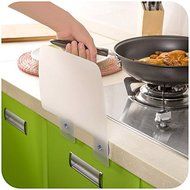 Kitchen Sink Tank Splash Water Retaining Plate Plastic Cooking Oil Baffle Plate