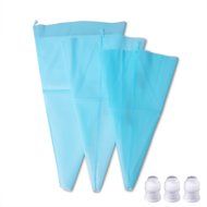 Delidge 3 Sizes Reusable New Silicone Cake Decoration Pastry Bags With 3 Couplers Kitchen Baking Tool Utensil