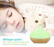 Essential Oil Diffuser, DIKI 300ml Cool Mist Humidifier Air Ultrasonic Purifiers Vaporizer Portable Aromatherapy... N4