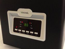 Versonel VSL1500H6E 6 Element Portable Quartz Infrared Heater with Remote, 1500W, Black