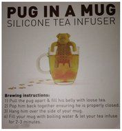 Pug In A Mug Silicone Tea Infuser