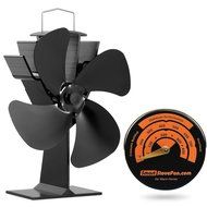 No Electricity Required Heat Powered Stove Fan Eco Fan for Wood Stoves Gas Stoves Pellet Stoves N2