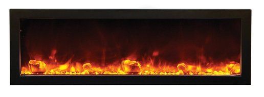 Amantii BI-60-DEEP - 60" wide x 12" deep - Electric Fireplace N11