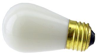 Novelty Lights, Inc. 11watt S14 Commerical Grade S14 Ceramic Replacement Bulbs, E27 Medium Base, Clear, 11 Watt...