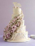 Elegant Gold Mr and Mrs Cake Topper - Luxury Wedding Cake Toppers - Finish Off Your Wedding Cake in Chic Style...