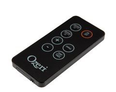 Ozeri OZH1 Dual Zone Oscillating Ceramic Heater and Tower Fan with Adjustable Thermostat and Remote Control N5