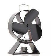 3-Blade Heat Powered Stove Fan for Wood / Log Burner/Fireplace i- Eco Friendly N4