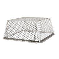 HY-C RVG3030 Stainless Steel Roof VentGuard with Wildlife Exclusion Screen, 30" x 30" x 12"