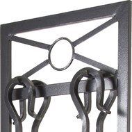 Pleasant Hearth FA146TL Sheffield 5 Piece Fireplace Tool Set N4