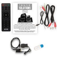Theater Solutions TS215 Home 2.1 Speaker System with Bluetooth Optical Input FM USB / SD Multimedia