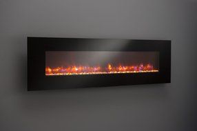GreatCo Gallery Series Built-in Electric Fireplace, 70-Inch N17
