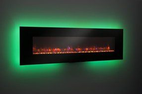 GreatCo Gallery Series Built-in Electric Fireplace, 70-Inch N18