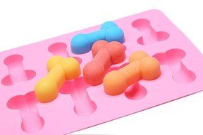 C-Pioneer Mini Chocolate Willy Penis Ice Tray Mould Mold Hen Night Stag Party Fun Novelty N2