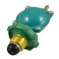 Bottled Compressed Gas Pressure Regulator Valve 22mm Thread Green
