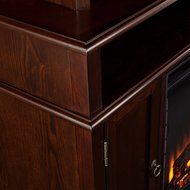 Lynden Media Fireplace - Espresso N4
